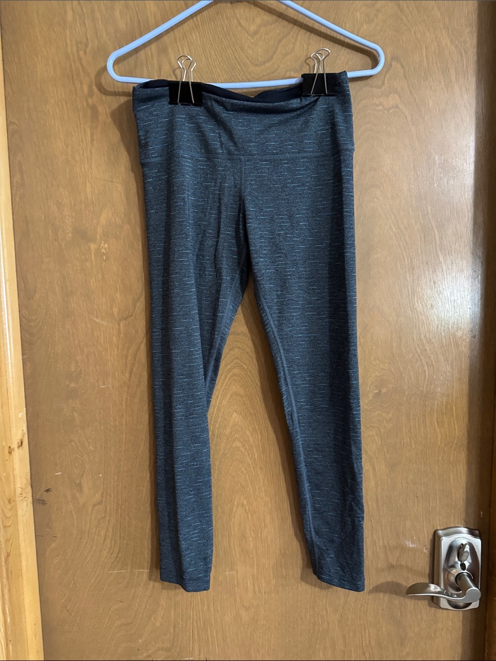 Tuff Athletics Dark Grey Heather Active Leggings